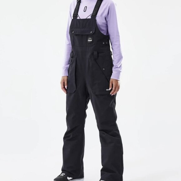 DOPE Notorious B.I.B W Snowboard Pants Women Black XS - Picture 1 of 6